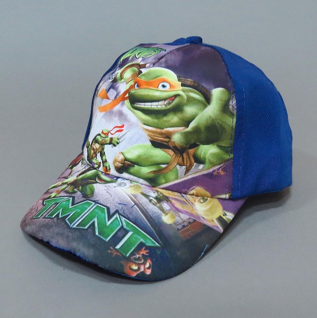 

Кепка Turtles "Черепашки Ниндзя" Fashion kids для мальчика 51-54 см Синяя 13841