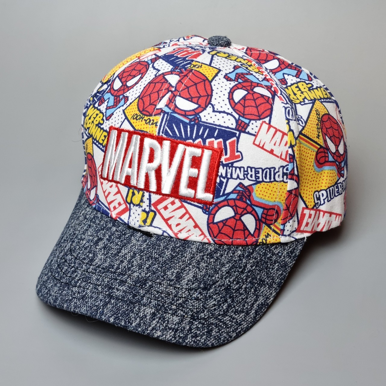 

Кепка Marvel Spiderman Fashion kids для мальчика 50-53 см Белая 18958