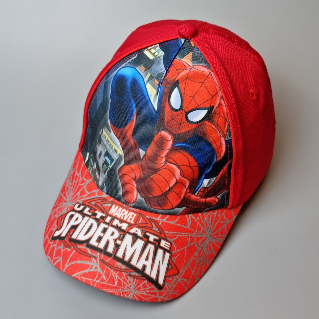 

Кепка Spiderman Fashion kids для мальчика 51-54 см Красная 18995