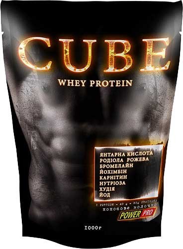 

Протеин Power Pro Whey Protein Cube 1 кг Кокос