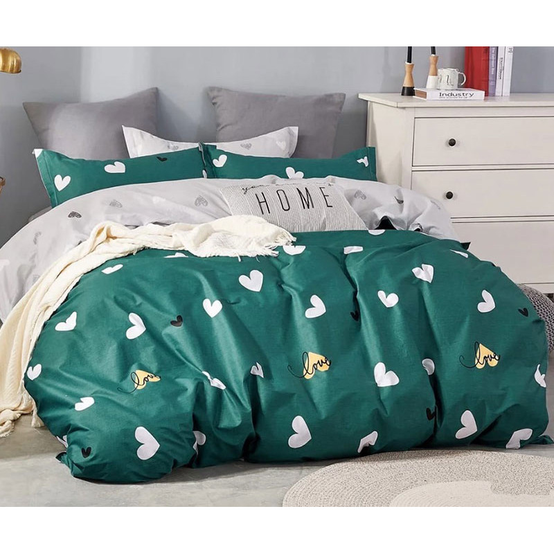 

Постельное белье MERISET Сердечки Love Евро 550178-3