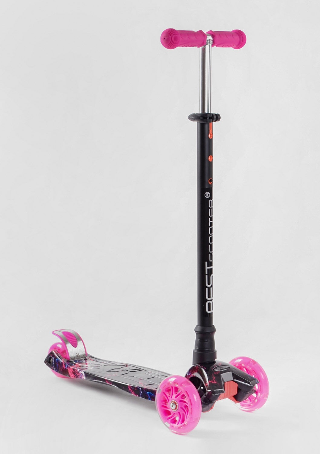 

Самокат Best Scooter MAXI А 24664 /779-2019 Black/Pink (779-2019)