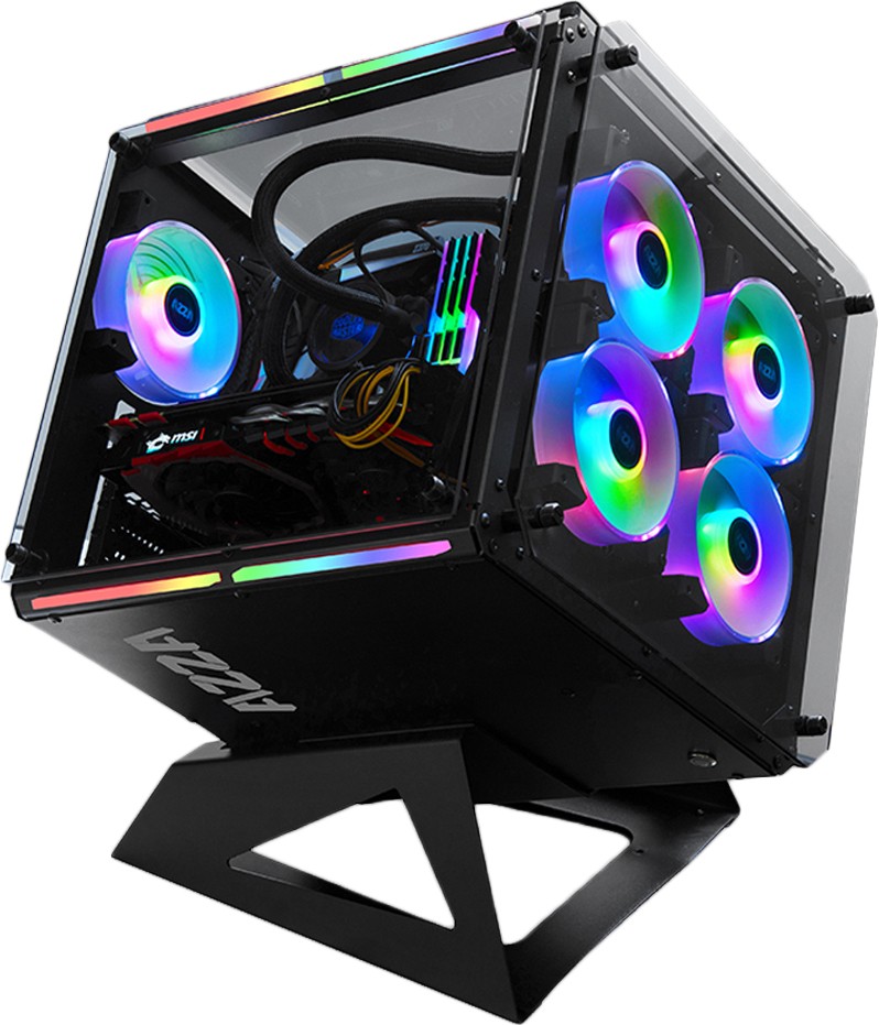 

Корпус Azza Cube 802F Window czarna (CSAZ-802F)