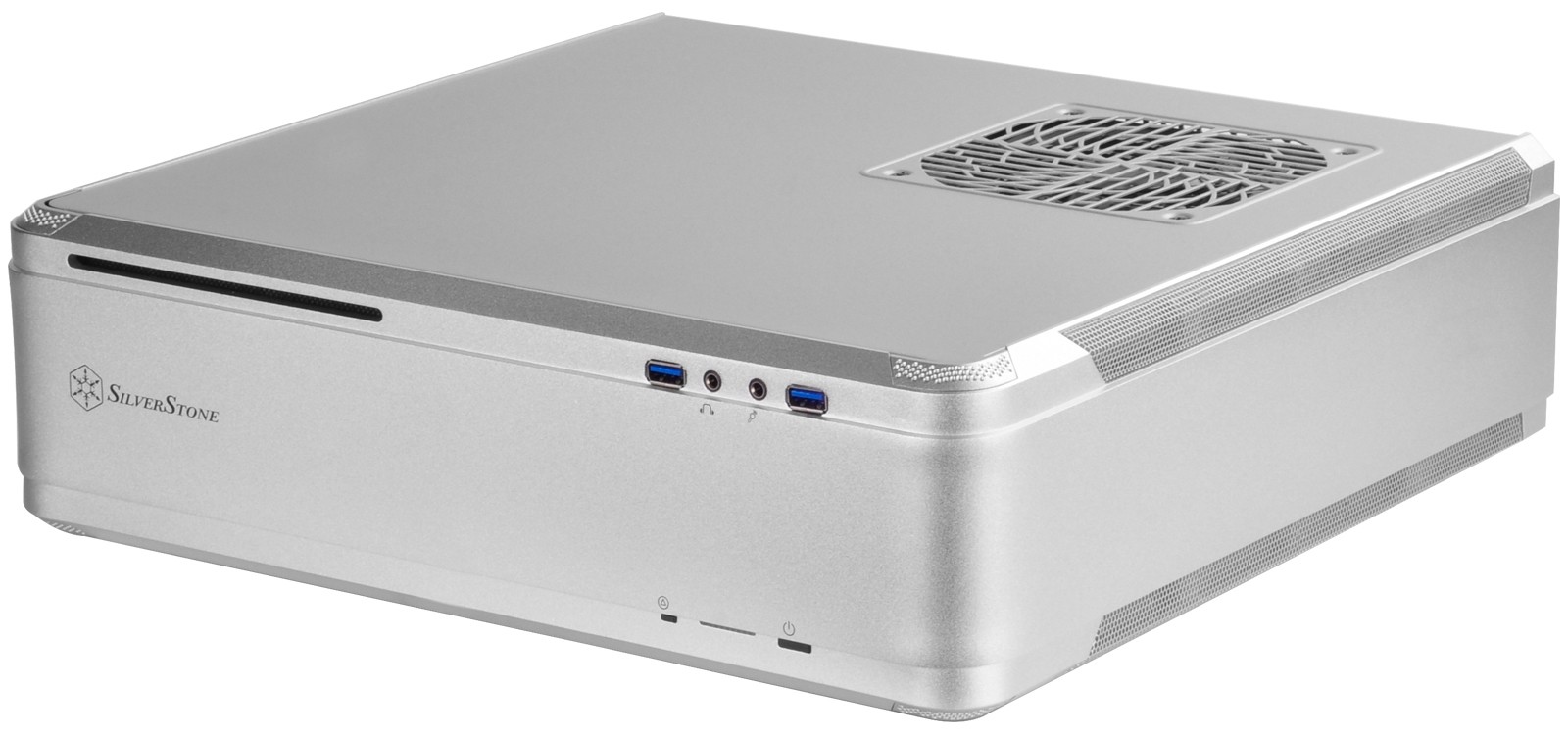 

Корпус SilverStone Fortress FTZ01 HTPC Srebrny (SSTFTZ01S)