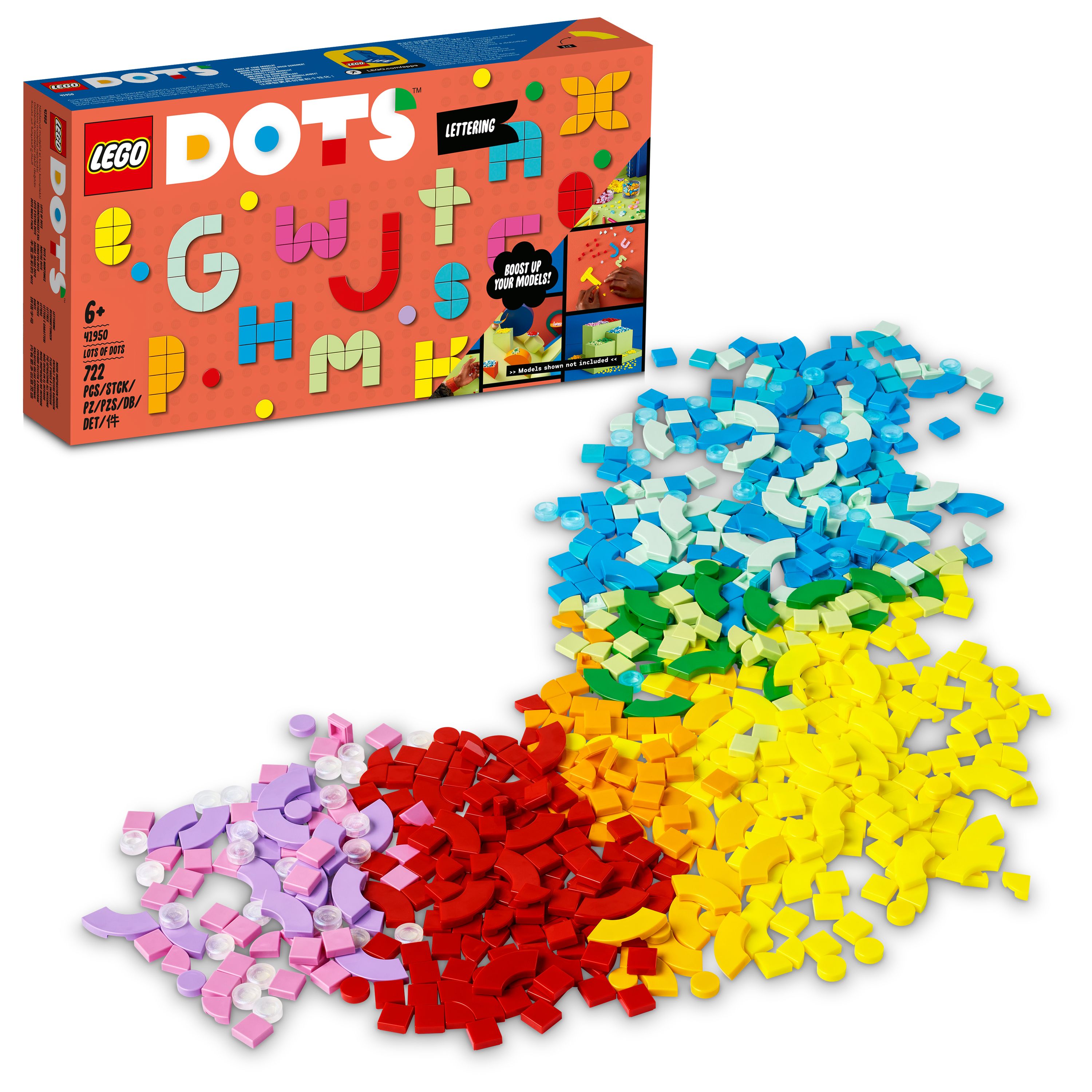 Конструктор LEGO DOTS - Разновидности DOTS - Буквы 41950