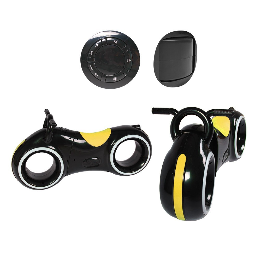 

Беговел-велобег космобайк GS-0020 Black/Yellow Bluetooth LED-подсветка