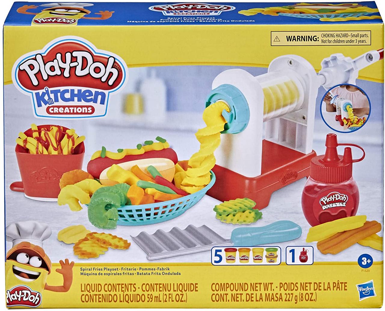 

Игровой набор Плей-До Кафе-бистро Play-Doh Kitchen Creations Spiral Fries F1320 Hasbro