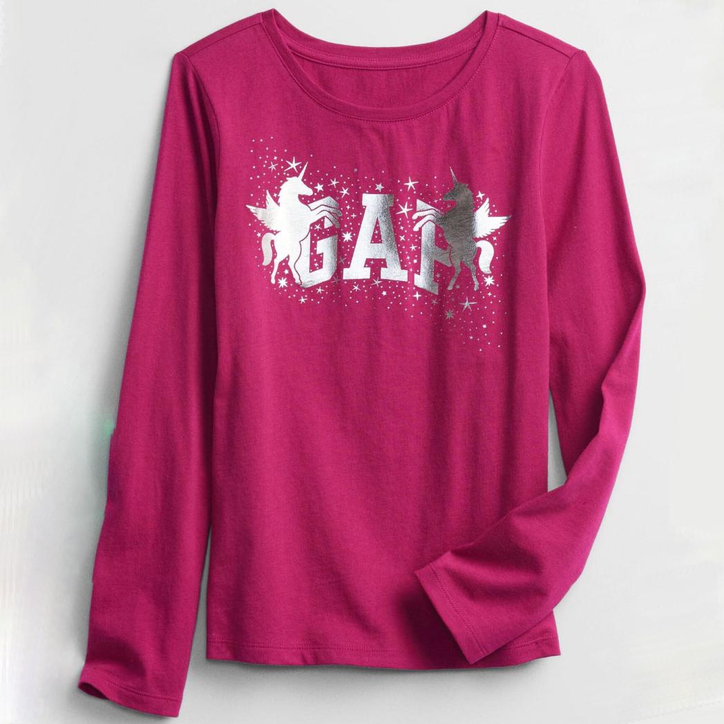

Лонгслив GAP 741800673 99-114 см Розовый