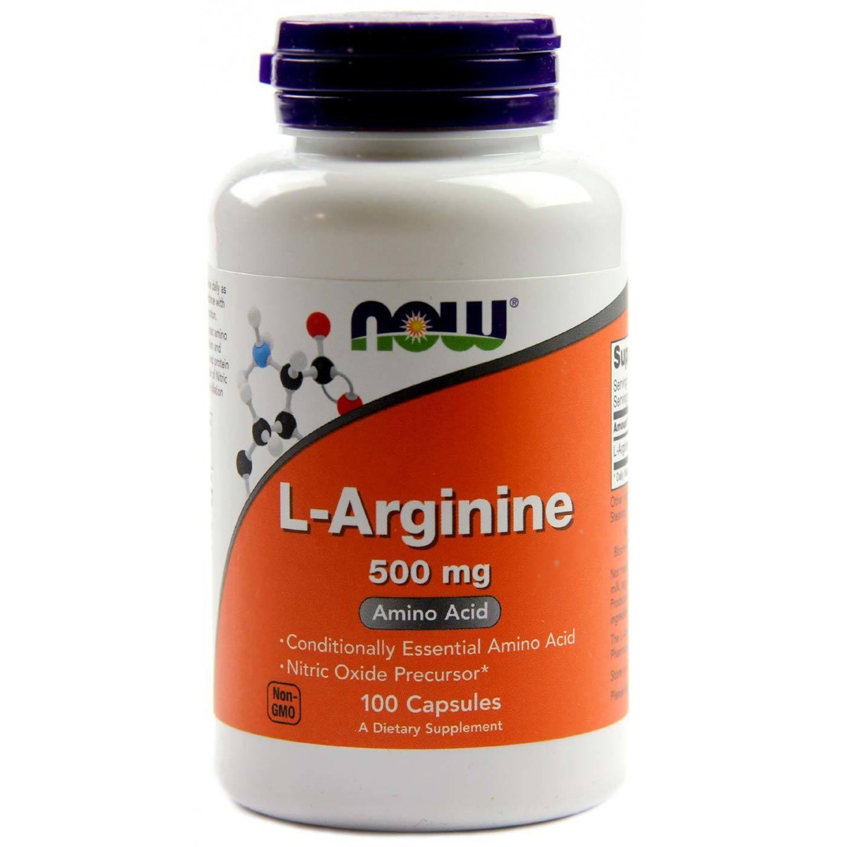 

Аминокислота NOW L-arginine 500 mg 100 капс Без вкуса (717051)