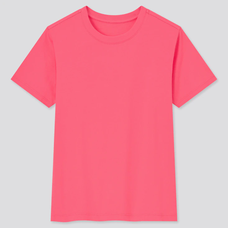 

Футболка Uniqlo 3-4 рост 92-98 розовая (434153)