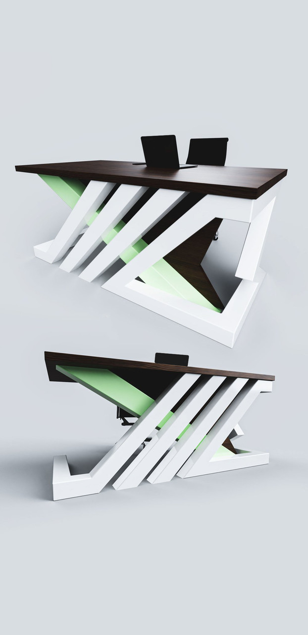 

Дизайнерский Письменный Офисный стол в стиле Лофт Loft Design RV1163 ()