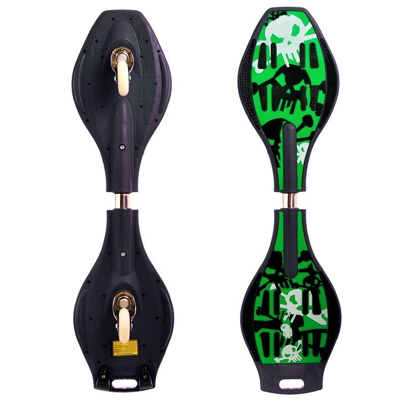 

Рипстик двухколесный скейт Ripstik роллерсерф вейвборд для детей Fantastic 833 зеленый