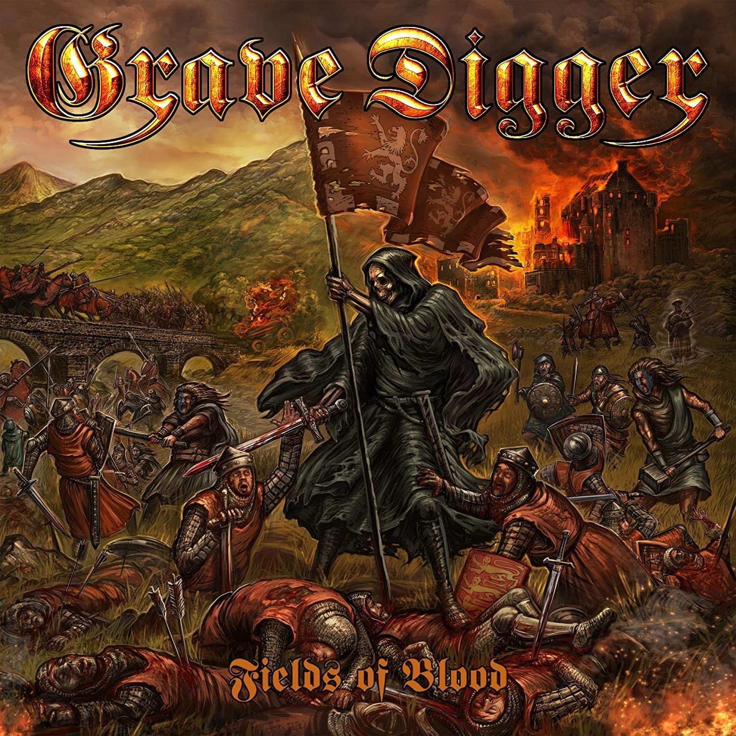 

GRAVE DIGGER – Fields of Blood (LP, Germany)