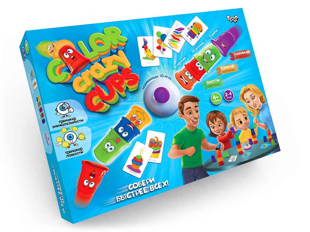 

Настільна розважальна гра "Color Crazy Cups" CCC-01-01