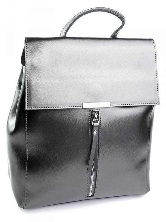 

Женская сумка кожаная 373 серая Gray