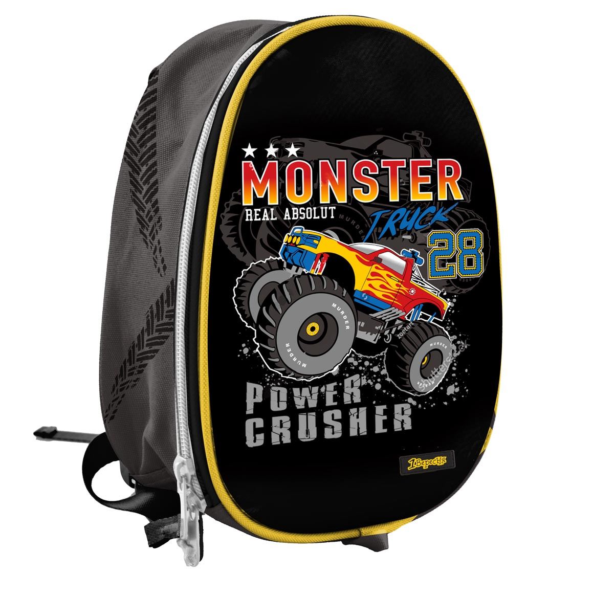 

Рюкзак детский 1Сентября K-43 "Monster Truck", черный 1 вересня 3-5 лет 552509