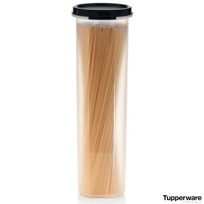 

«Компактус» Tupperware для сыпучих продуктов (1,1 л) с черной крышкой