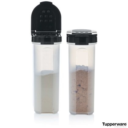 

Набор для специй Tupperware (270 мл), 2 шт. с черной крышкой