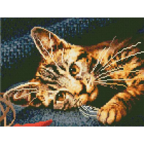 

Алмазная мозаика "Бенгальский кот"