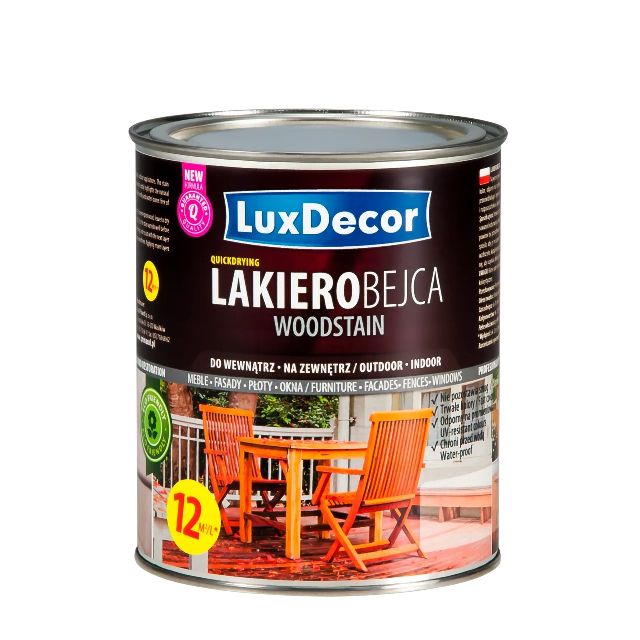 

Лакобейц для древесины Luxdecor 2,5 л