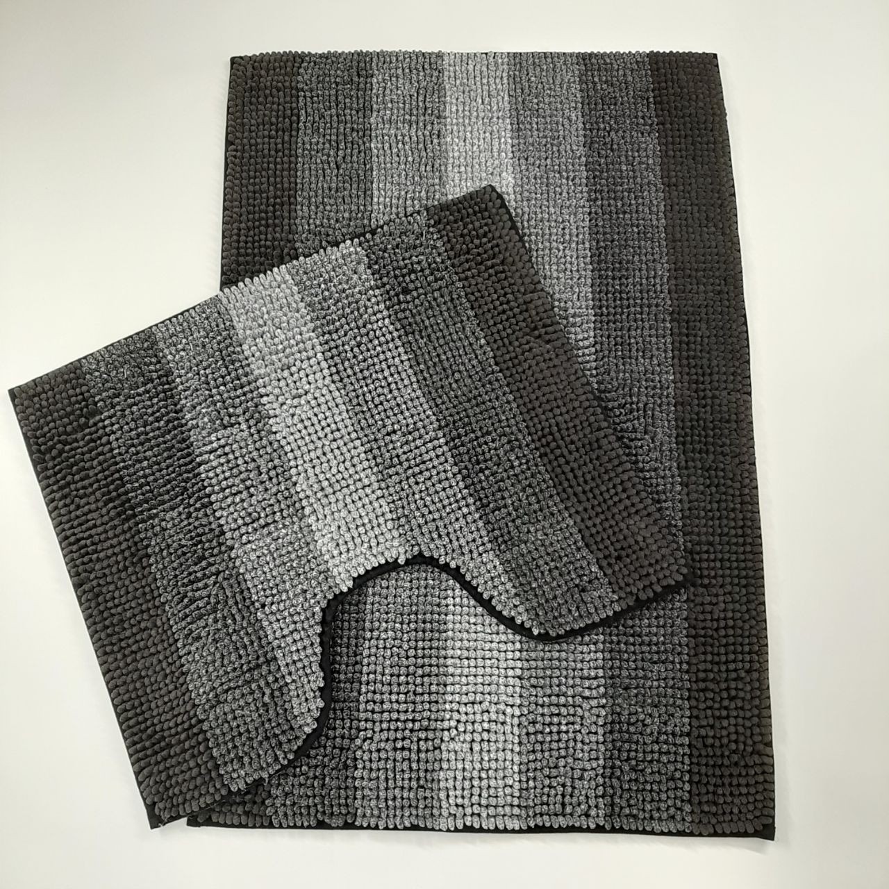 

Коврики для ванной комнаты на резиновой основе ELANA MAKARON 60см*90см+50см*60см (2202)