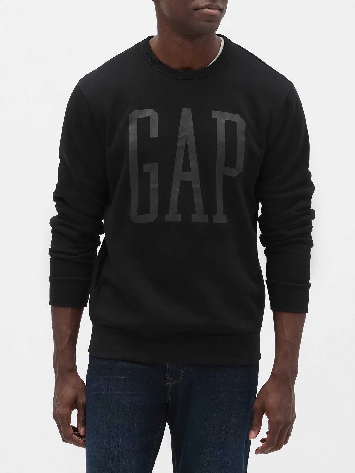 

Свитшот мужской реглан GAP 1159760218 (Черный, XXL)