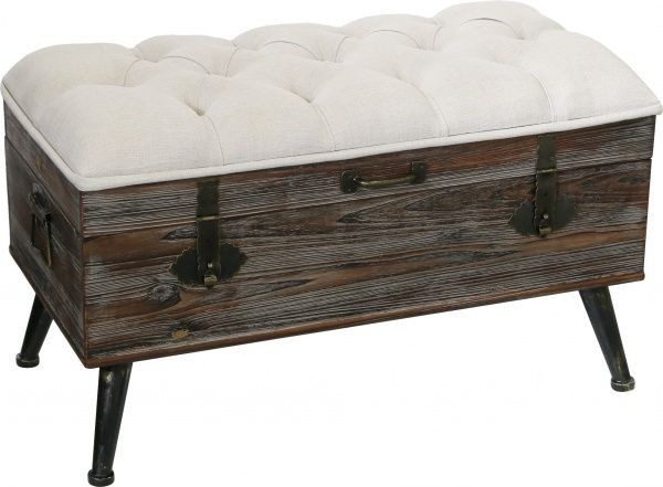 

Пуф-сундук на ножках (83*44*50 см) Коричневый