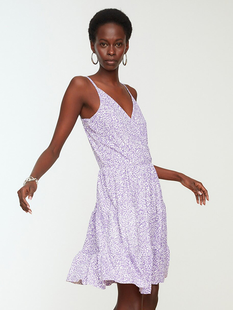 

Сарафан Trendyol TWOSS21EL1554  Lila, Сарафан Trendyol TWOSS21EL1554 S Lila