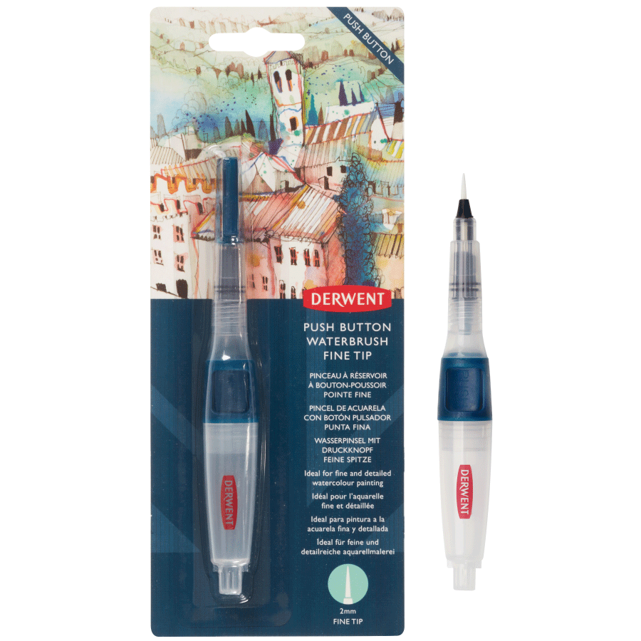 

Кисть с резервуаром Fine Round Derwent