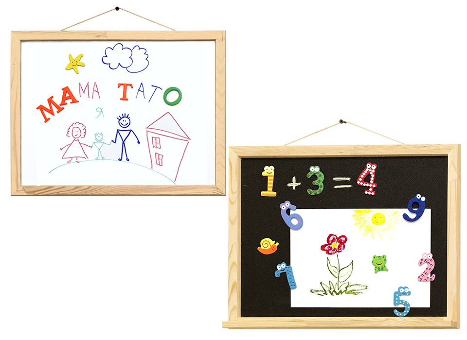 

Доска магнитная TART 40х50см (мел+маркер)