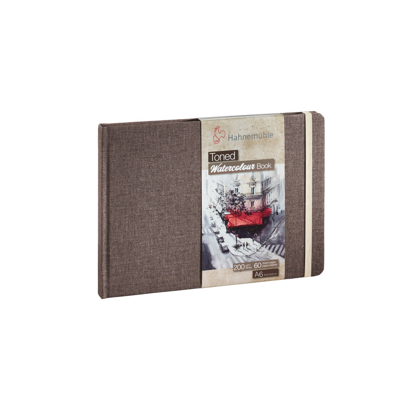 

Скетчбук для акварели Hahnemuhle Toned Beige Book 30л 200г А5