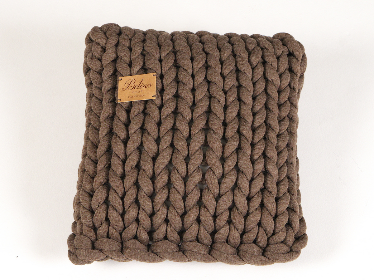 

Подушка декоративная Betires 7018 Brown 45x45 Handmade