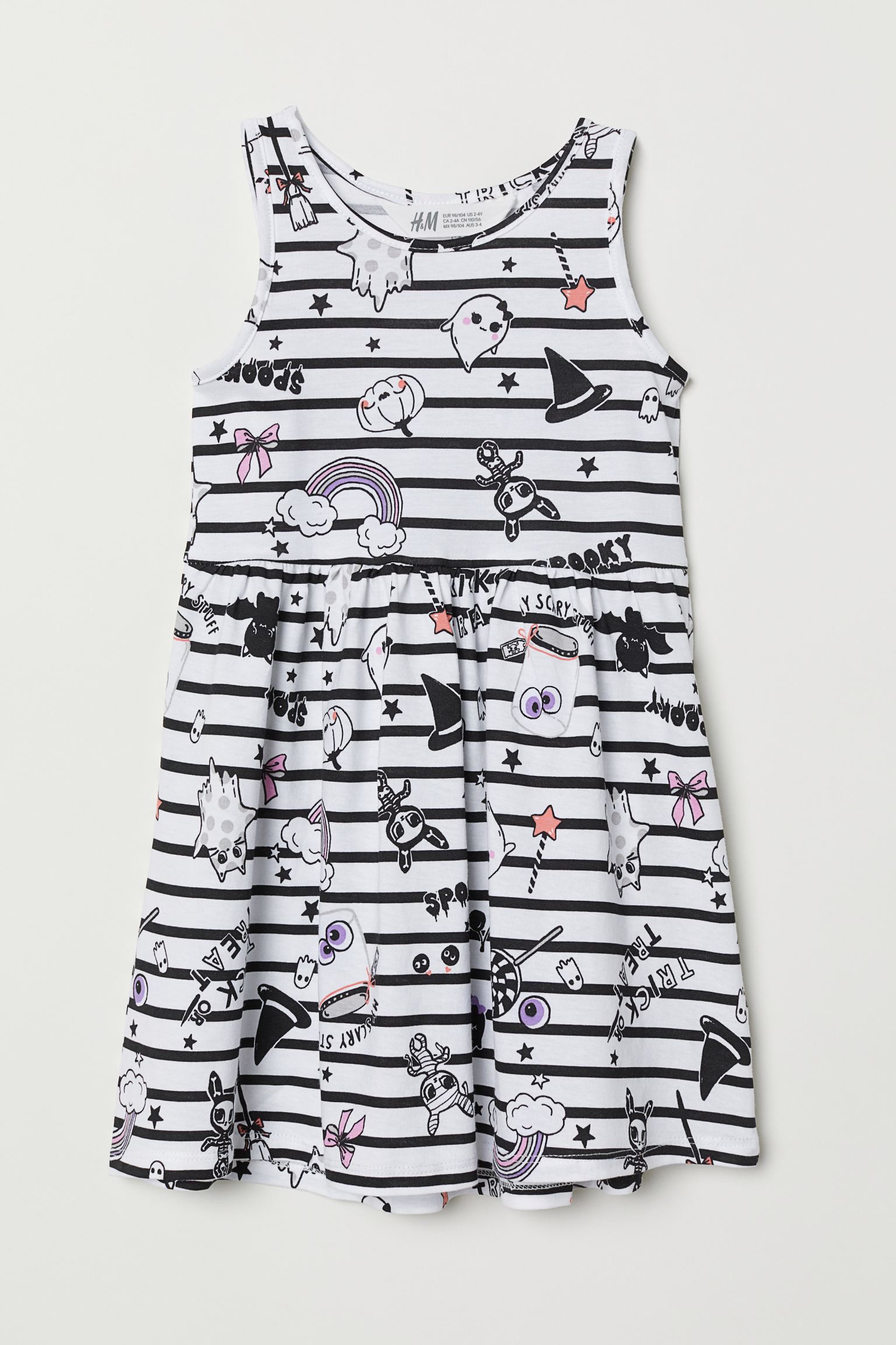 

Платье H&M 92см белый принт 1102677885