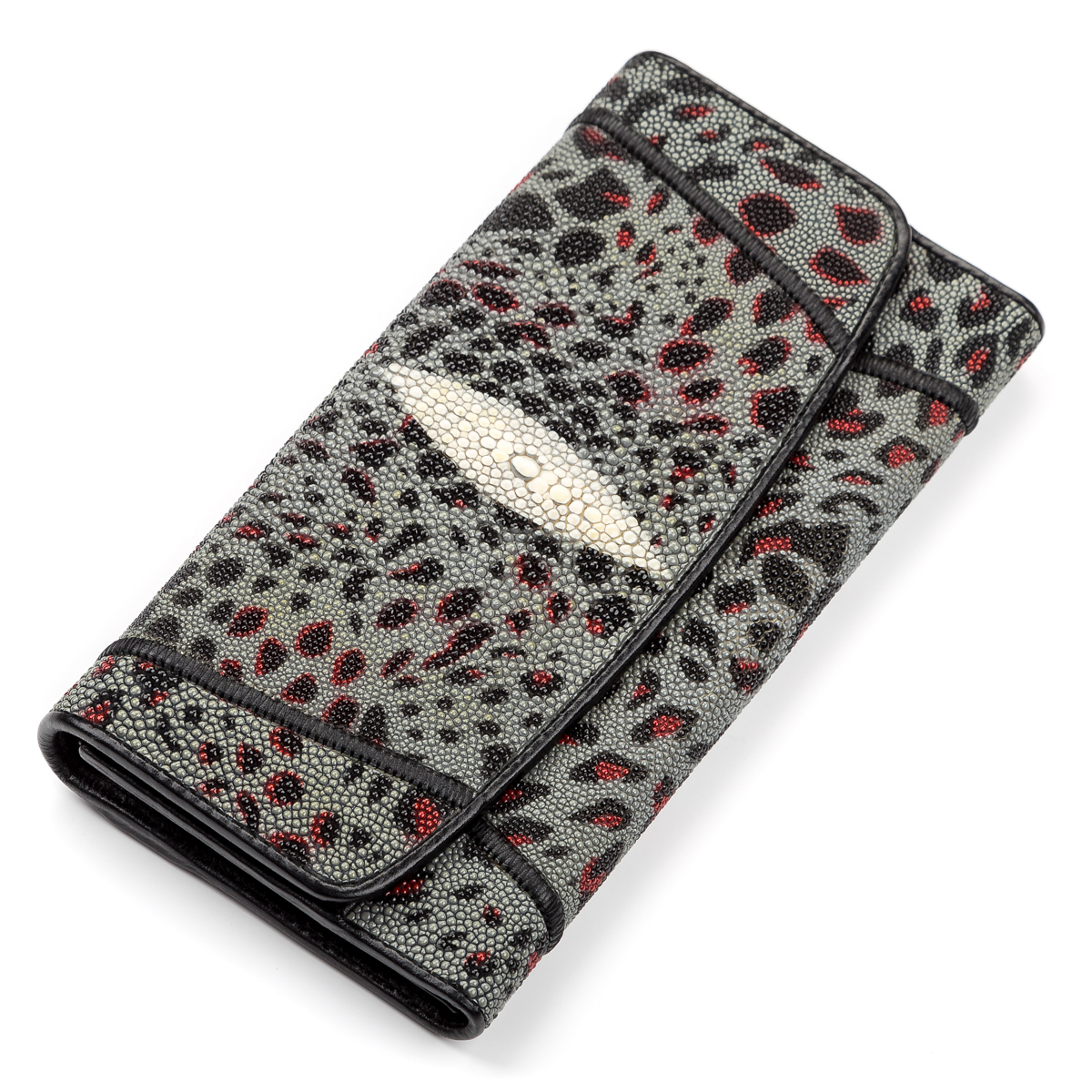 

Женский кожаный кошелек 19х10,5 см STINGRAY LEATHER Разноцветный