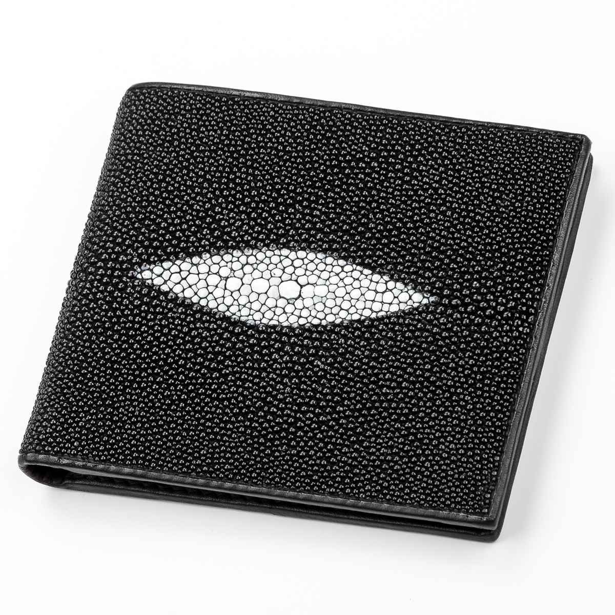 

Мужское кожаное портмоне 11,5х9,5 см STINGRAY LEATHER Черный