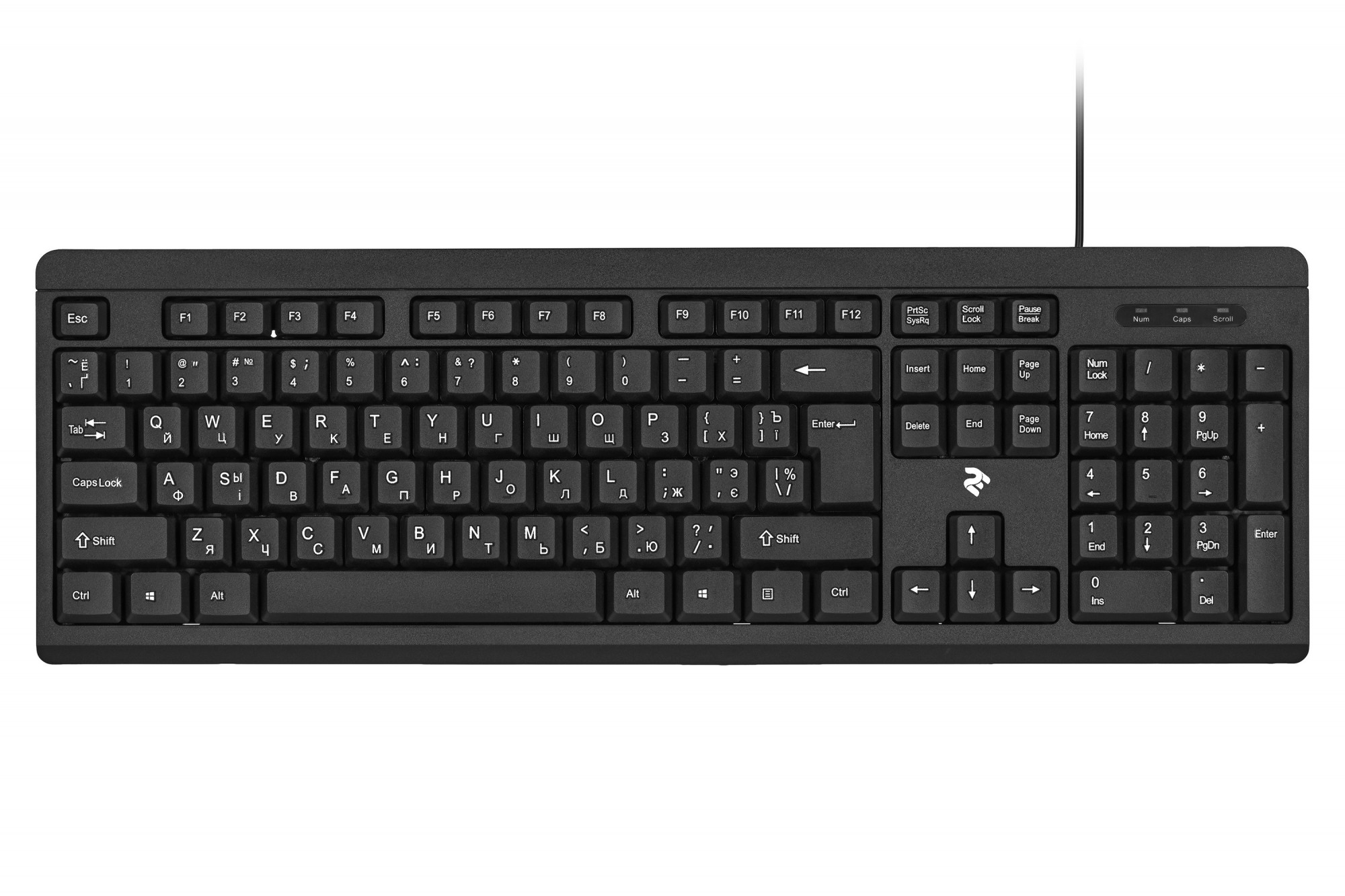 

Клавиатура 2E KS108 USB Black