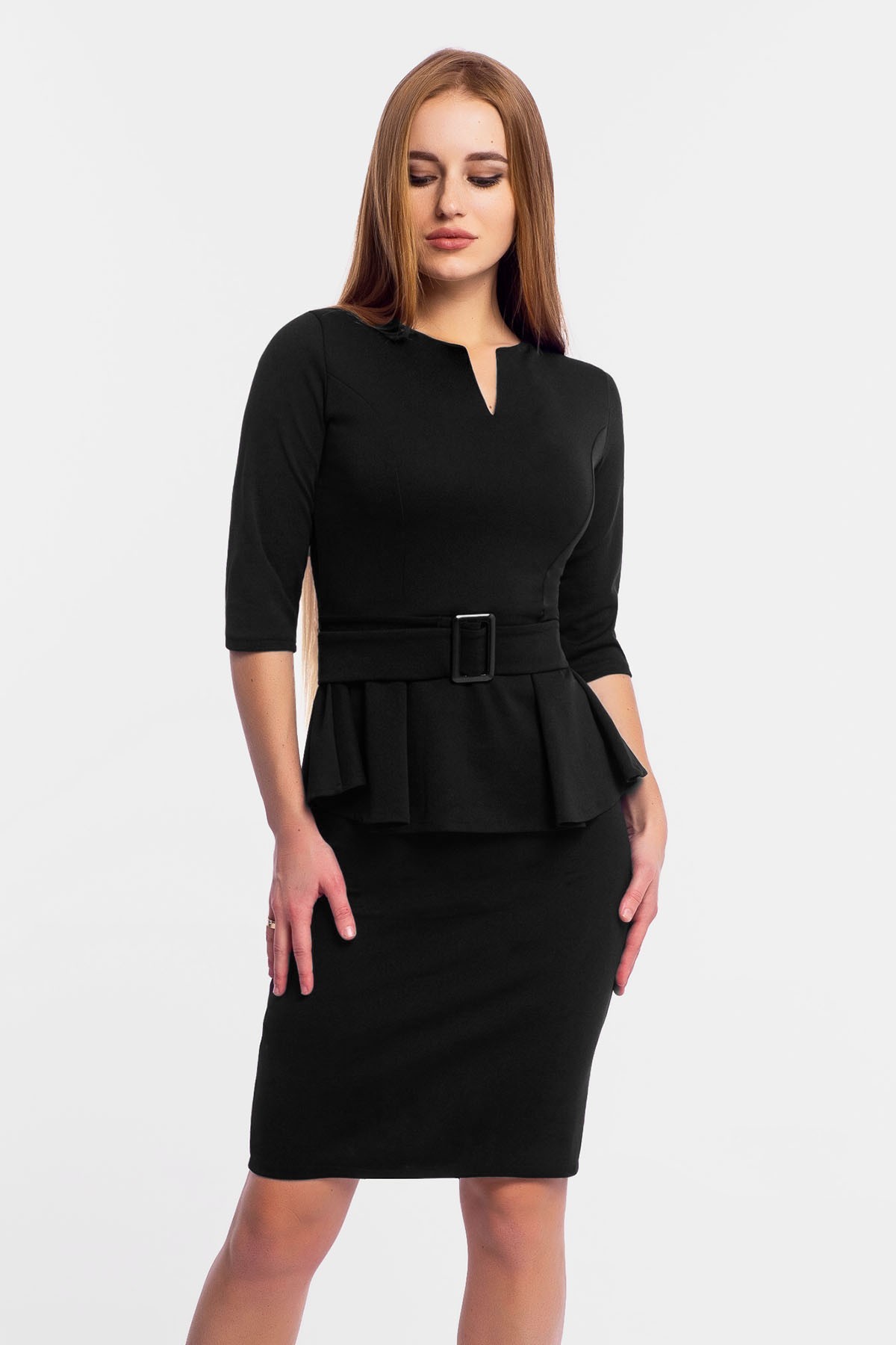 

Классическое платье Leksy Venera , - Черный (13037/2, Классическое платье Leksy Venera XL, 48-50 Черный (13037/2)
