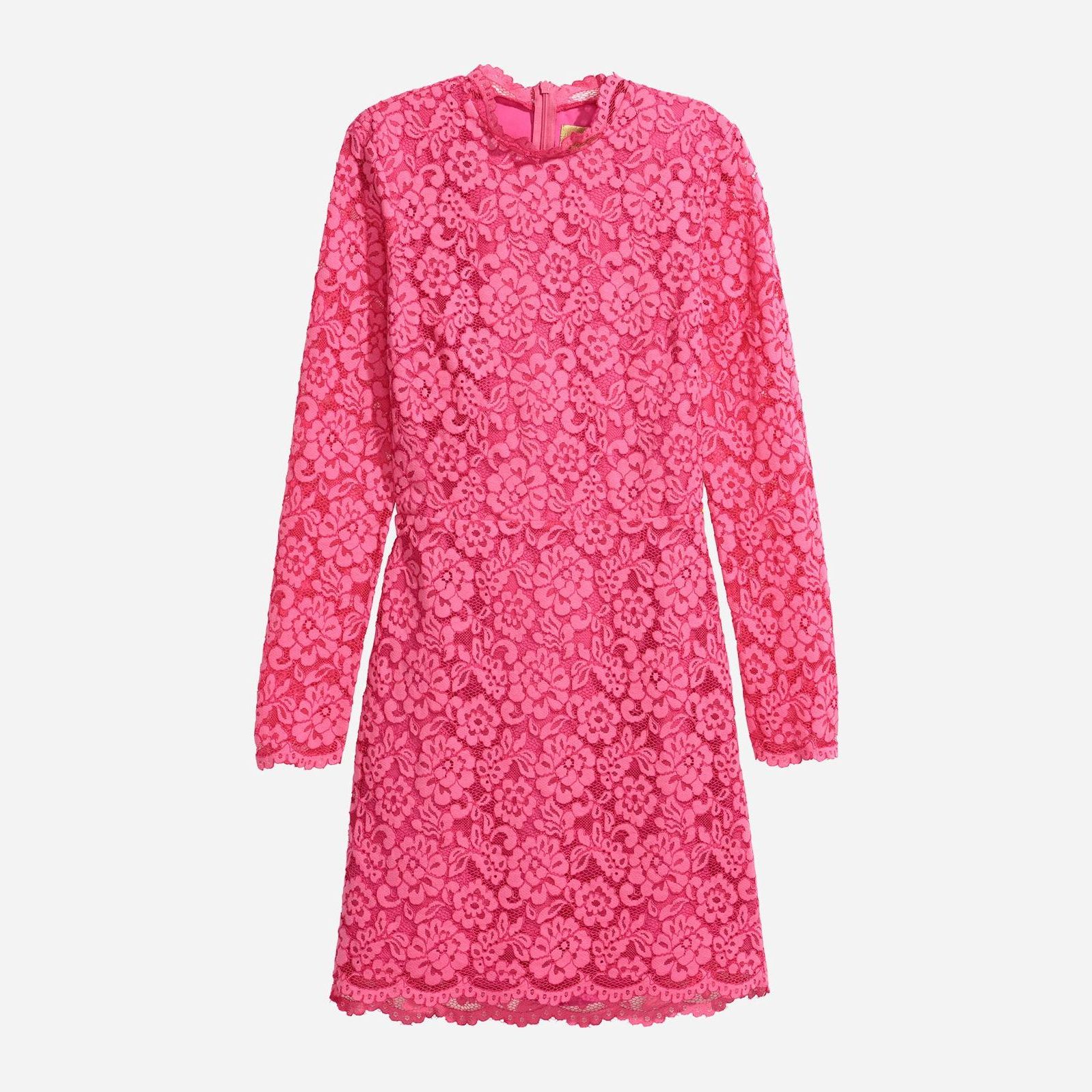 

Платье H&M 0563814-04  Розовое, Платье H&M 0563814-04 32 Розовое