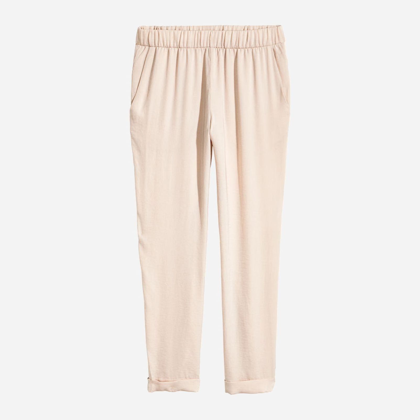 

Брюки H&M 0487192-01  Бежевые, Брюки H&M 0487192-01 40 Бежевые