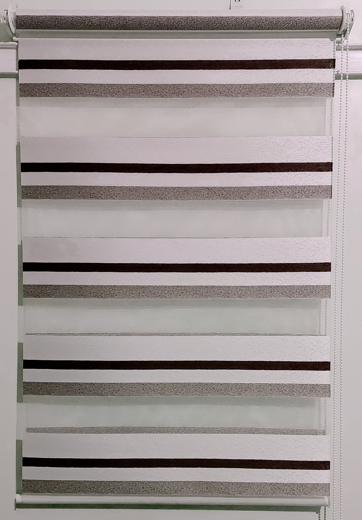 

Рулонная штора Miranda День-ночь ВН-2169-9 85*130 см Шоколад