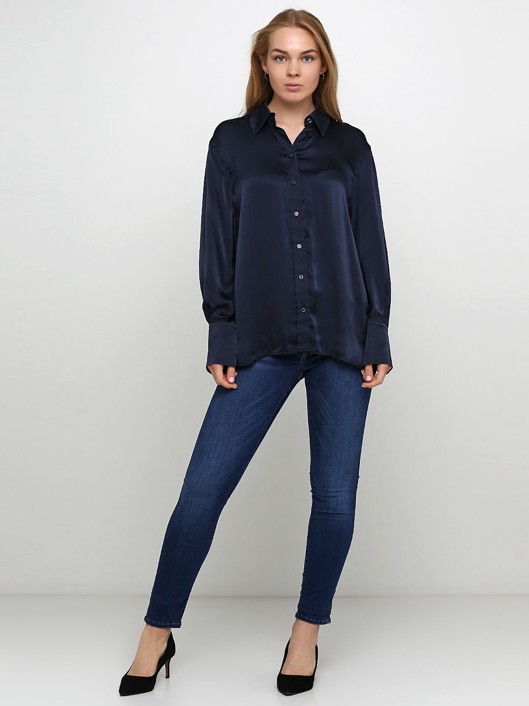 

Джинсы H&M 0399136-02 W26-L30 Синие