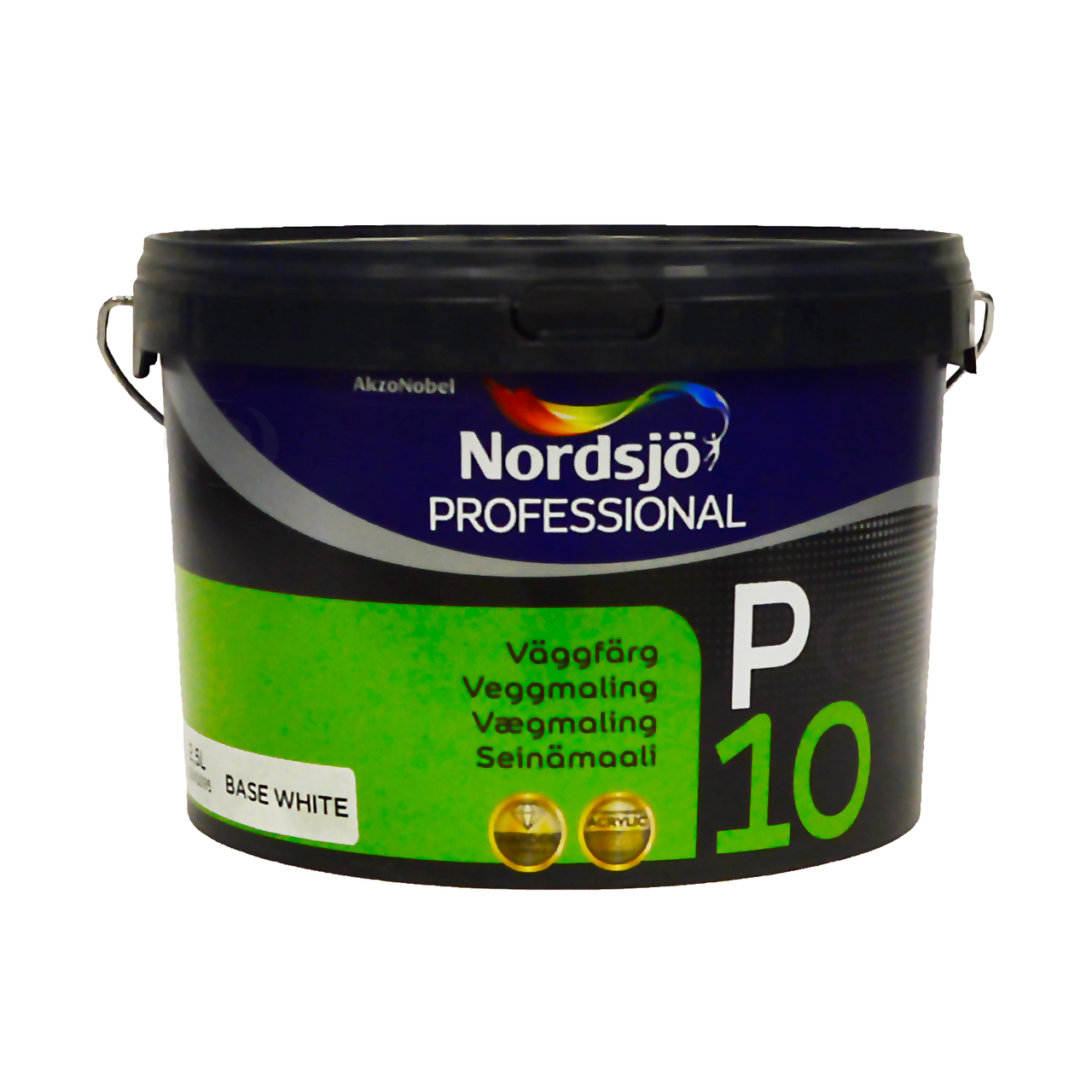 

Акриловая краска Sadolin Professional P6 для стен и потолка, белая, BW, 10л