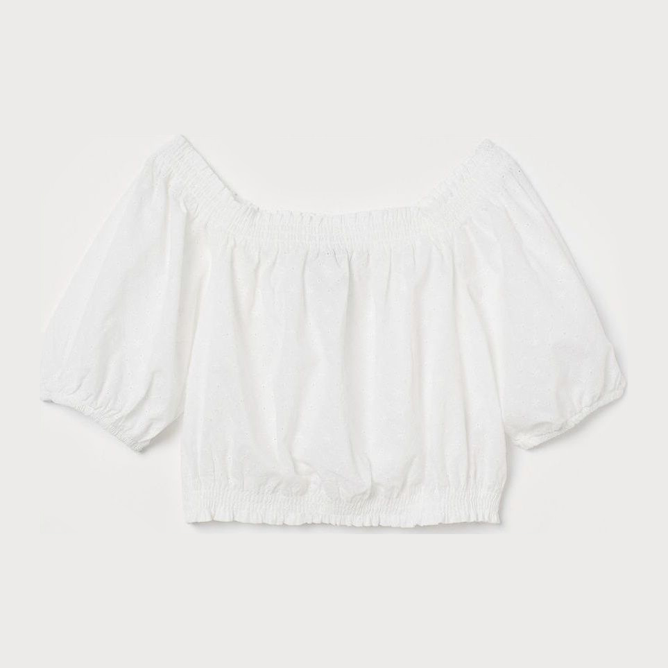 

Топ H& 0877715-02  Белый, Топ H&M 0877715-02 M Белый