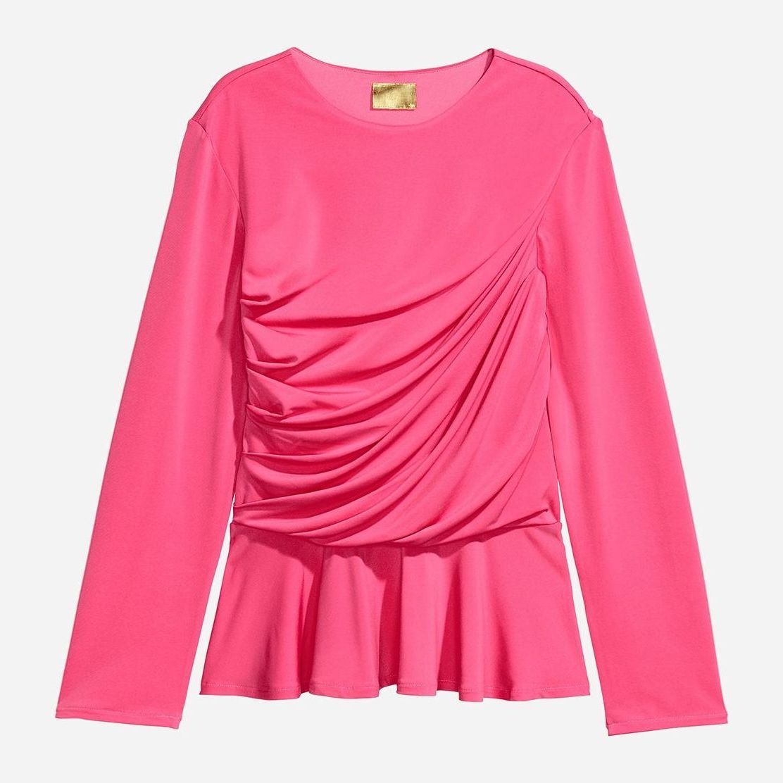 

Блузка H&M 0558370-01  Розовая, Блузка H&M 0558370-01 36 Розовая