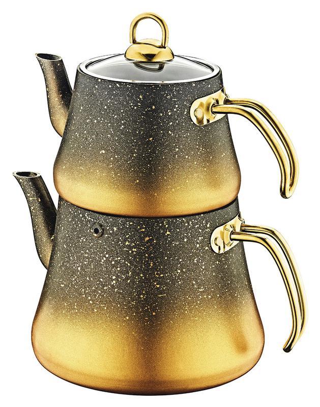 

Набор чайников OMS 8200-XL-gold 2 шт золотистый