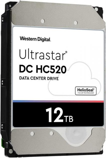 

Жорсткий диск 3.5" 12TB WD (0F30141 / HUH721212ALN600)