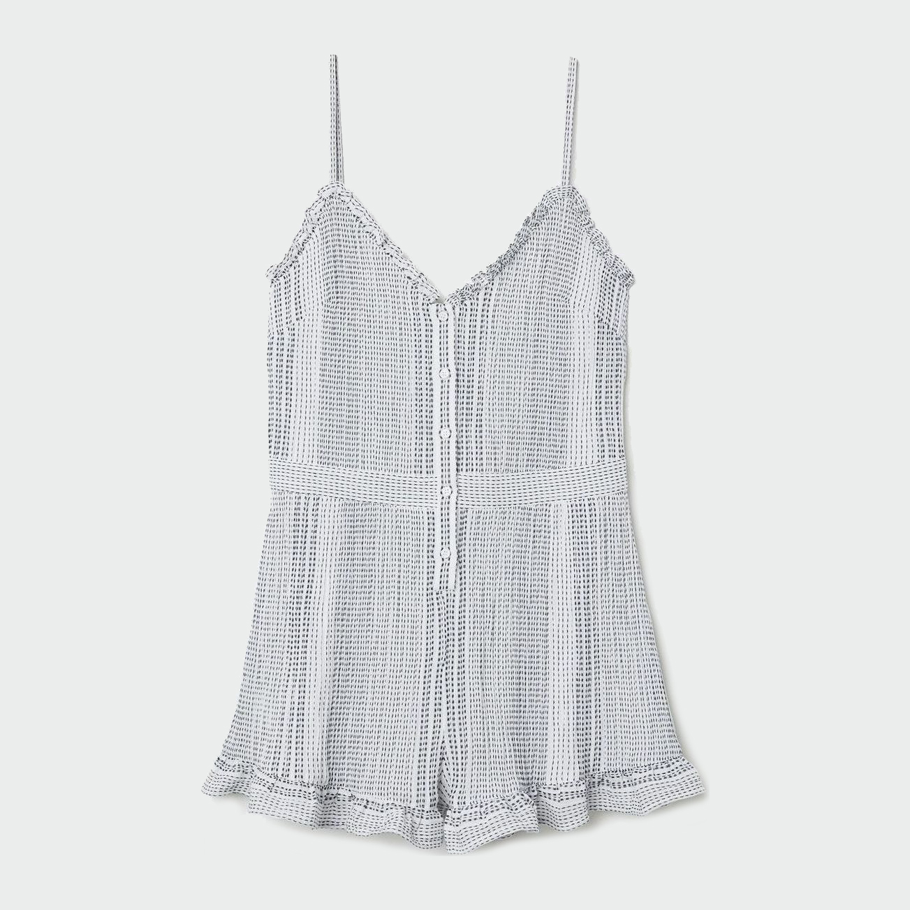 

Комбинезон H&M 0671636  Белый, Комбинезон H&M 0671636 34 Белый
