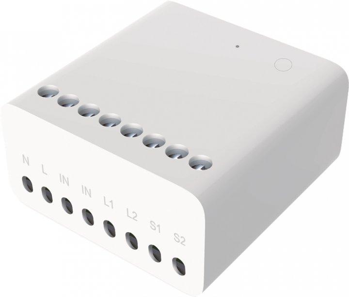 

Реле двухканальное Aqara Wireless Relay ZigBee Controller LLKZMK11LM