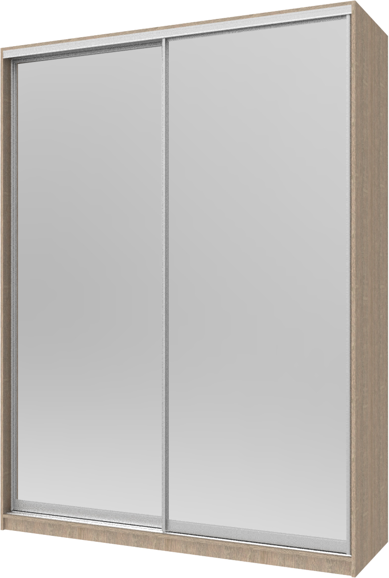 

Шкаф купе Сити 24 Doros under the order Дуб сонома 2 Зеркала 180х60х240 см