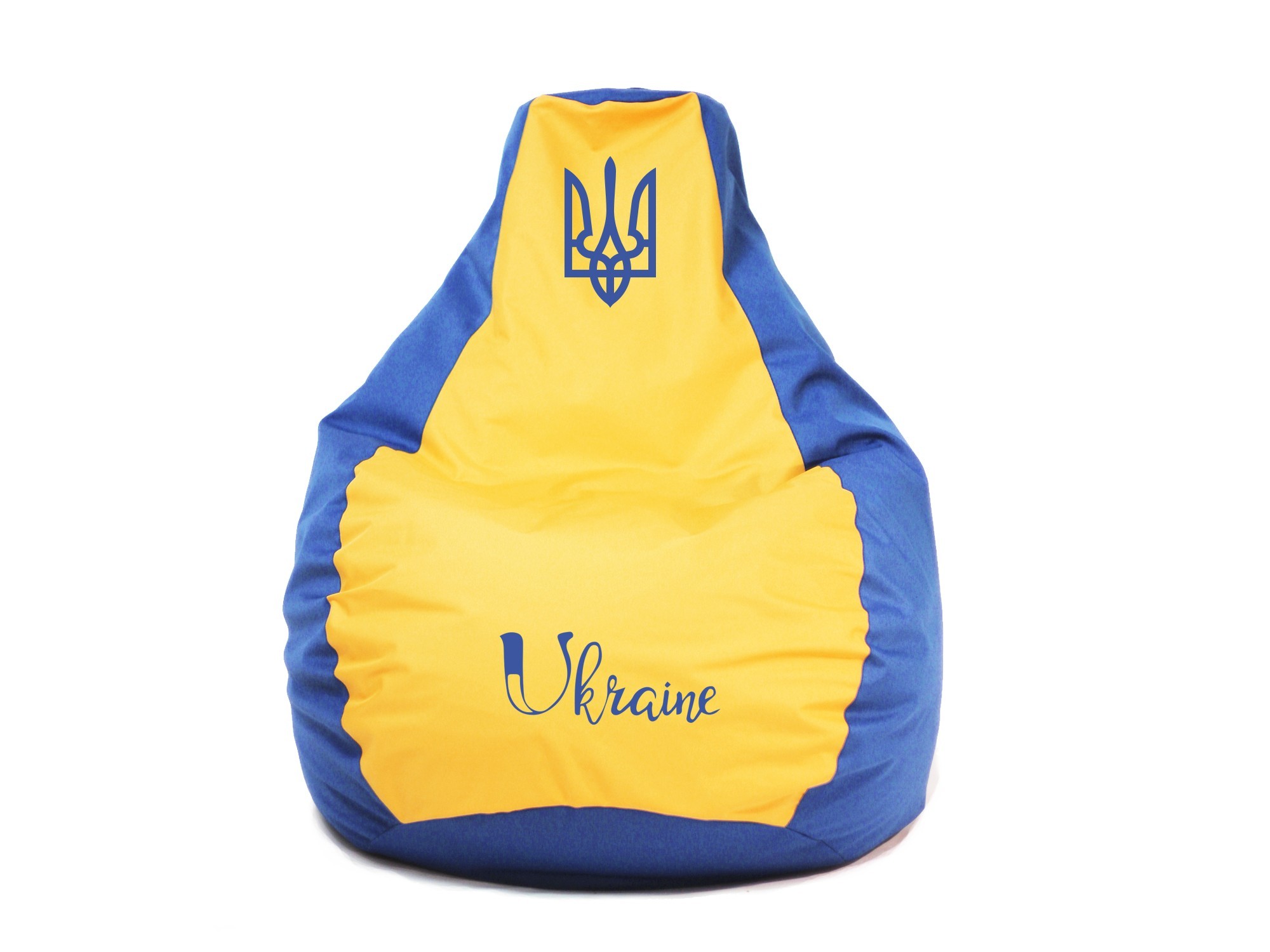 

Бескаркасное кресло-груша Ukraine, размер XL- (130х90 см)